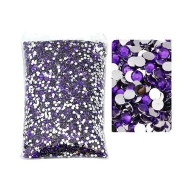 Imagem de Pacote Atacado De Cristais Plásticos De Resina Com Fundo Plano De 2-6m