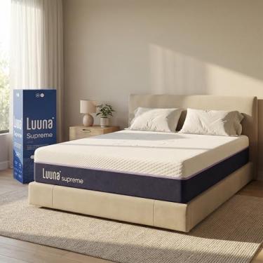 Imagem de Colchão Casal, Luuna, Supreme Macio, Com Molas Ensacadas, Alta Densidade, Suporte e Máxima Ergonomia