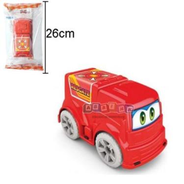 Imagem de Carrinho mini frota resgate - Gg plast brinquedos