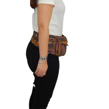 Imagem de Pochete de Tecido waist wallet - Zup Bags, Listrado colors