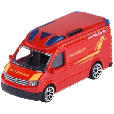 Imagem de Miniatura - 1:64 - Volkswagen Crafter Bombeiros - Rescue - Majorette 8