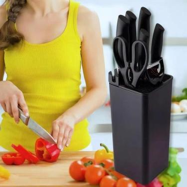 Imagem de Kit Cozinha 8 Peças Profissional para Churrasco e Uso Doméstico Oferta