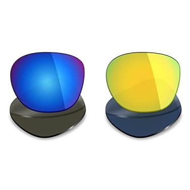 Imagem de Mryok 2 pares de lentes polarizadas de substituição para óculos de sol Oakley Latch – Opções