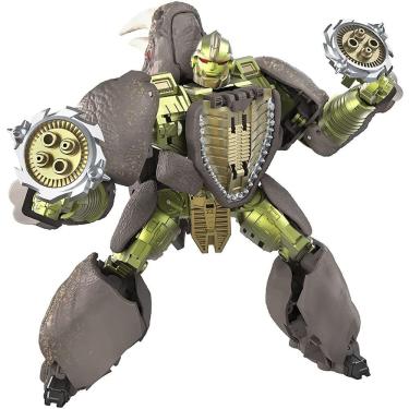 Imagem de Transformers Toys Generations War for Cybertron: Kingdom Voyager WFC-K27 Rhinox Action Figure - Kids Ages 8 and Up, 7-inch