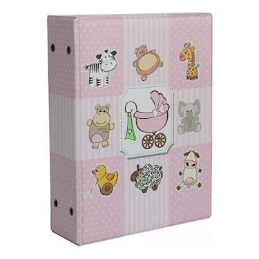 Imagem de Álbum de Fotos Photoalbum Universal Rosa 500 Fotos 10x15