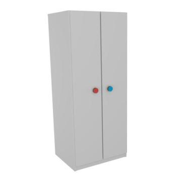 Imagem de Armário Montessoriano Roupeiro Cabideiro Rubi 100% Mdf - WoodCore