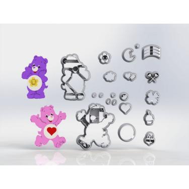 Imagem de Cortador Ursinhos Carinhosos - Modulares Tamanho 6 Cm