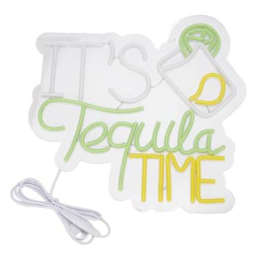 Imagem de Ymiko Tequila Time Neon Sign Eye Catcing LED Light para a Festa de Restaurante do Bar