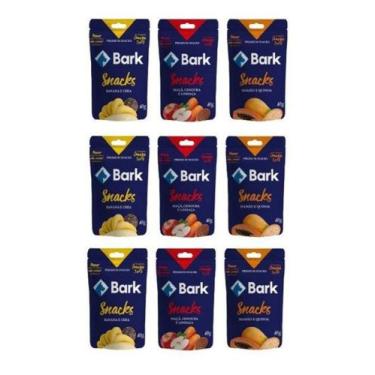 Imagem de Kit Com 9 Pacotes Petisco Saudável De Frutas Para Cães Bark