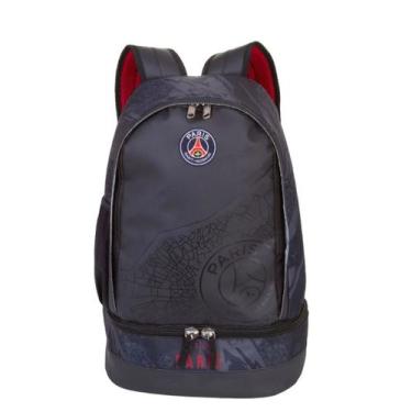 Imagem de Mochila PSG Sestini Grande Porta Tênis Masculina Preta