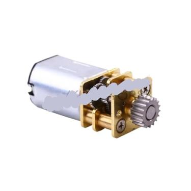Imagem de VUBBJCRS Caixa de engrenagens de metal completo N20, caixa de engrenagens eletrônica, aço inoxidável, DC 3V-12V 67RPM, velocidade lenta para caneta de impressão inteligente 3D