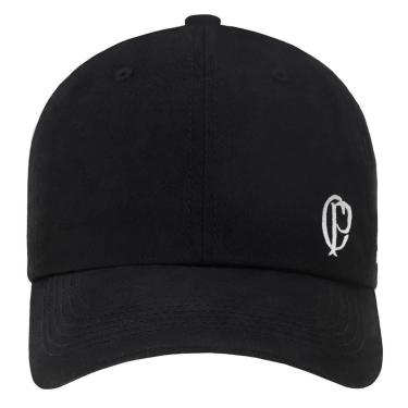 Imagem de Boné Corinthians Bordado Frente CP Masculino Preto Supercap-Masculino