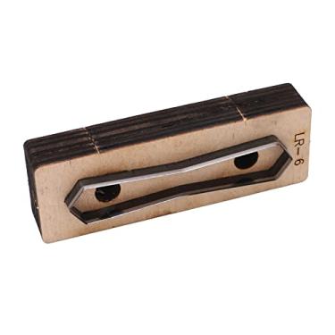 Imagem de Matriz de Corte de Metal de Couro de Liga de Aço, Bordas Limpas, Durável, Ferramenta de Artesanato DIY para Carteiras, Cintos, Papelão, Madeira e Muito Mais, Com Acessórios (LR-6)