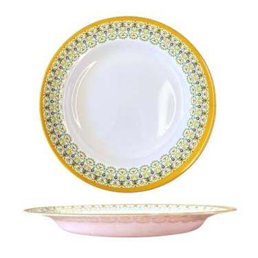 Imagem de Prato De Melamina Decorado 25cm Restaurantes Bares