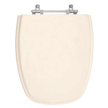 Imagem de Assento Sanitário Poliester Monte Carlo Amendoa Para Vaso Deca