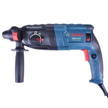 Imagem de Martelete Perfurador Rompedor SDS 800W GBH 2-24 D Bosch 220V, Azul, 22