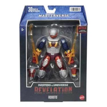 Imagem de Boneco Masters Of The Universe Stratos Roboto Frosta Evil - Mattel, Ro