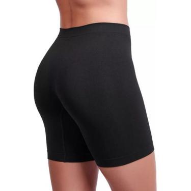 Imagem de Shorts Lupo Sem Costura Anti Assadura Loba 41805 casapaula, Preto, GG