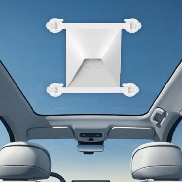 Imagem de ZJRDYYK Mini ventosa Starlink para carro, mini kit de montagem Starlink, suporte de ventosa de veículo para Starlink Mini, suporte de ventosa Starlink Mini teto solar