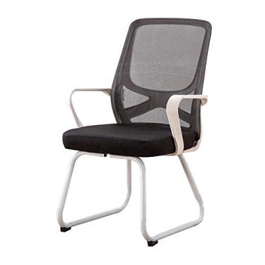 Imagem de Computer Task Executive Computer Bow Foot Reclinável Ergonômico Escritório Malha Assento Alto Tecido Mesa para Escritório Sala de Reunião