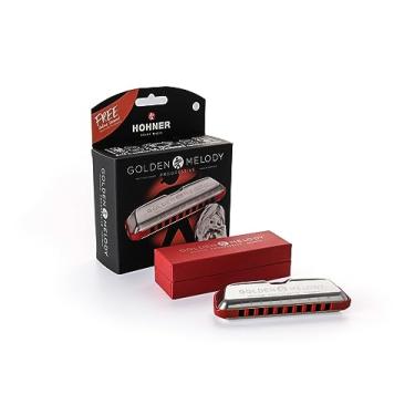 Imagem de Hohner Gaita progressiva Golden Melody, chave de Db Flat (M544BX-DB)