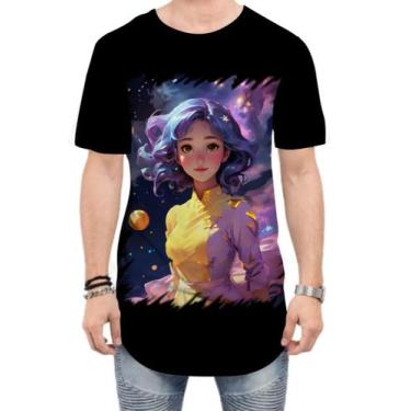 Imagem de Camiseta Longline Bailarina Espacial Dança 3 - Kasubeck Store®, M