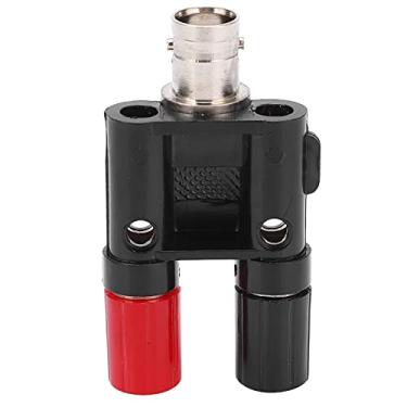 Imagem de Conector adaptador fêmea U25 BNC fêmea para 4 mm de ligação paralela conector BNC fêmea para teste de eletricidade