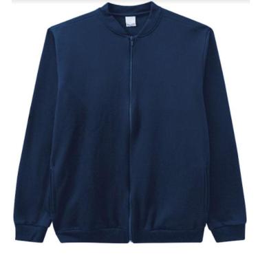 Imagem de Jaqueta moletom flanelada com bolsos Malwee-Masculino