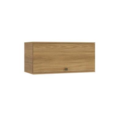 Imagem de Armário Aéreo Celeste Kappesberg 100% Mdf 1 Porta Basculante Nogueira 80cm