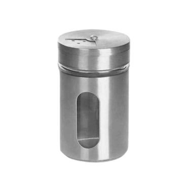 Imagem de Porta Condimento Vidro Inox 80 Ml 49C