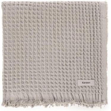 Imagem de Manta Decorativa Karsten Denver 3987320 100% Algodão 150x200cm, PRATA