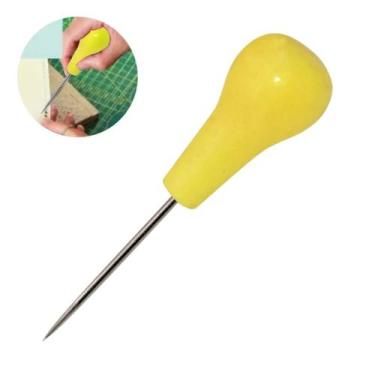 Imagem de AgulhÃo Furador Para Artesanato Patchwork Scrapbook Economic - Levolpe