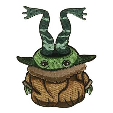 Imagem de Hungry for Frogs Baby Troll Imp Psychic Black Hole Man Parody - Aplique bordado a ferro