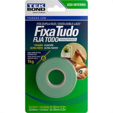 Imagem de Fita Dupla-Face Tekbond F.Tud Int 25Mmx2