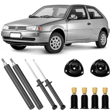 Imagem de 4 Amortecedor Volkswagen Gol G2 95 a 97 Dianteiro Traseiro Nakata e Kit
