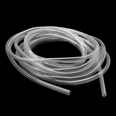 Imagem de Yesallwas Tubo de mangueira de PVC, 3 mm (1/20.3 cm) ID x 5 mm (3/40.6 cm) OD 5 metros tubo de vinil transparente, tubo de água flexível de plástico