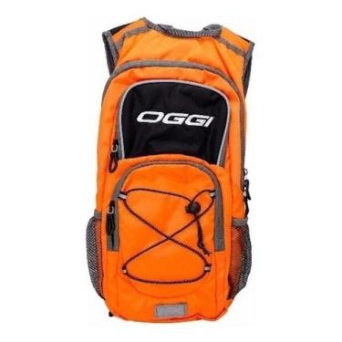Imagem de Mochila Hidratação Oggi Nylon 2 Litros Bike Moto Laranja