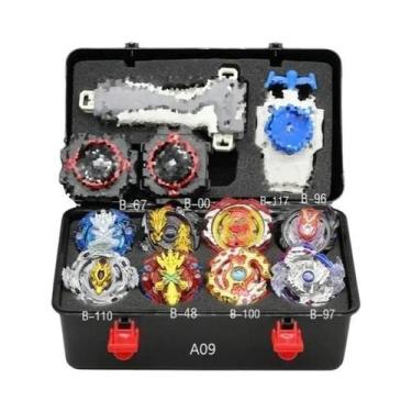 Imagem de Metal Fusion Burst Surge GT Toy Gyro Launcher Spinning Top Bey Blades 