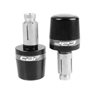 Imagem de Extremidades de manoplas de guidão de motocicleta, tampas de extremidade de manoplas, acessórios deslizantes de peso para CBF 125 150 250 500 600 600s CBF1000 CBF 600 CBF1000 CBF250 CBF500 CBF125