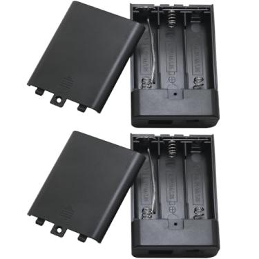 Imagem de LUORNG 2PCS 3 AA Batteries Box Built in USB with Switch Light Strip Copper Wire String Lights Experimental Power Supply for Unity String Neon Window Lights Battery Holder