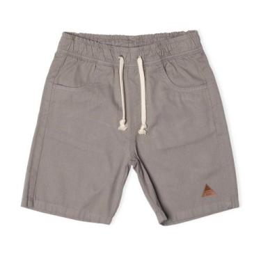 Imagem de Bermuda Jogger Menino Mania Kids Collor Cinza, 16