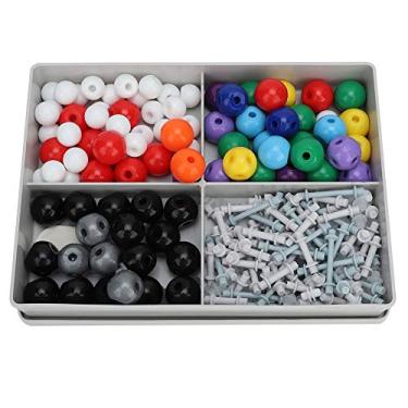 Imagem de KIMISS 240 PCS Kit de Modelo de Estrutura Orgânica e Inorgânica Molecular para Química e - Atom Link Set para Estudantes e Professores