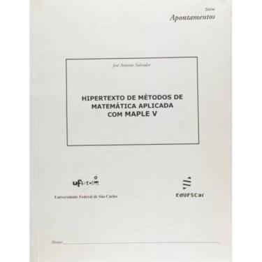 Imagem de Hipertexto De Metodos De Matematica Aplicada Com Maple V - 1