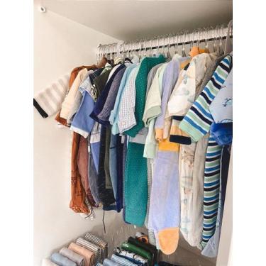 Imagem de Cabide Acrílico Transparente Infantil - PlastServ