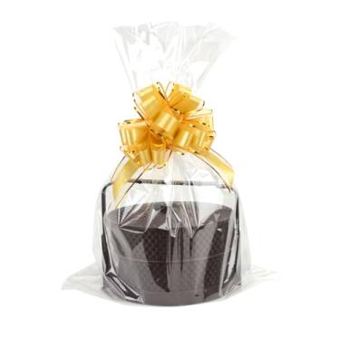 Imagem de COOLAKE Sacos de celofane transparentes para celofane, sacos de presente para garrafas de vinho, festas, casamentos, presentes (pacote com 10 40 x 61 cm)