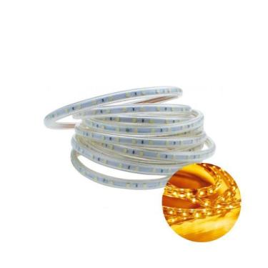 Imagem de Kit 10 Metros Fita Led Taschibra 5W/M Ip67 Vermelha 220V