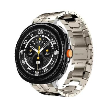 Imagem de Pulseira De Aço Inoxidável Para Samsung Galaxy Watch 40mm 44mm 47mm Cl