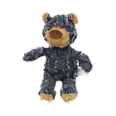 Imagem de Urso De Pelúcia Pequeno Para Cães Com Som, Brinquedo De Mastigar Para 