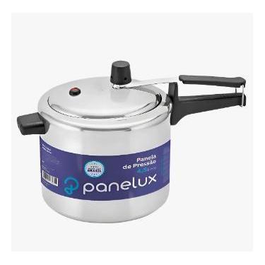 Imagem de Panela De Pressão 4,5litros Panelux A Mais Vendida Do Brasil, Cinza