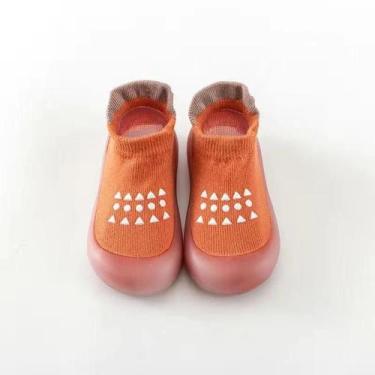 Imagem de Sapatos de Bebê Respiráveis e Antiderrapantes - Solado Macio em Algodã